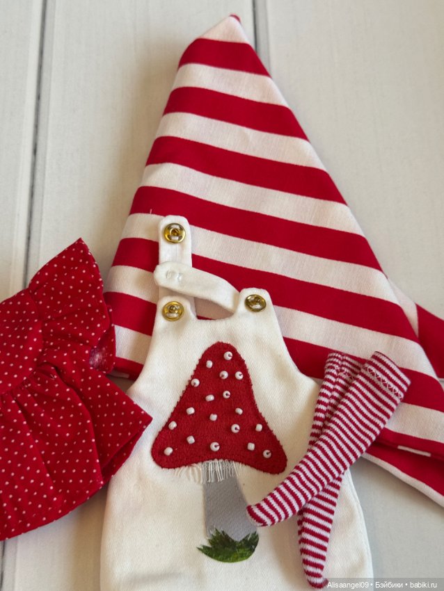 Аутфит на блайз .мухомор — Одежда для BJD (фото 3)