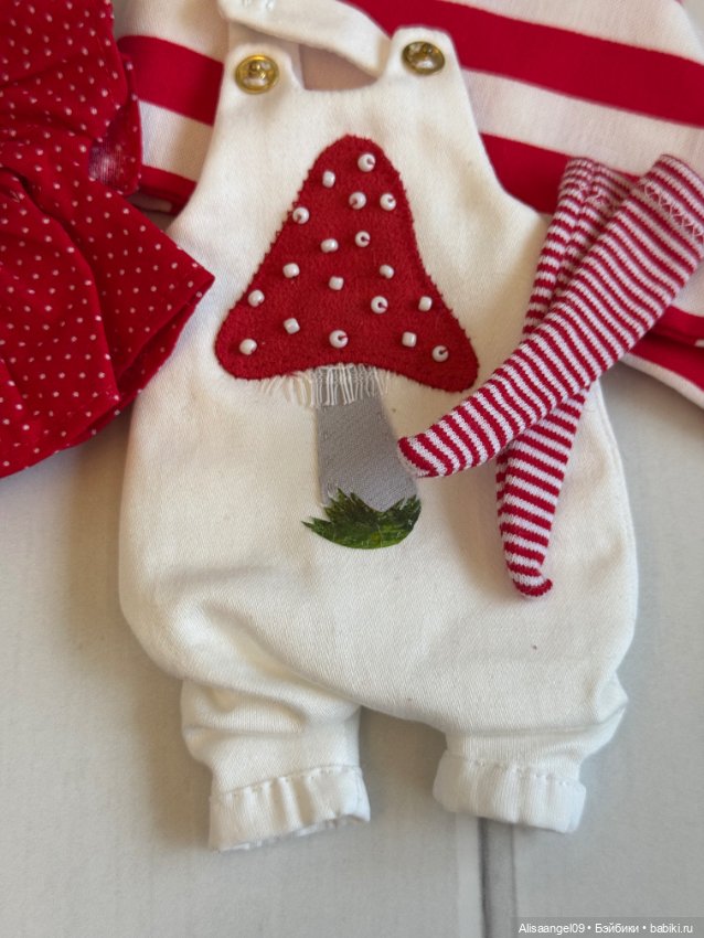 Аутфит на блайз .мухомор — Одежда для BJD (фото 4)