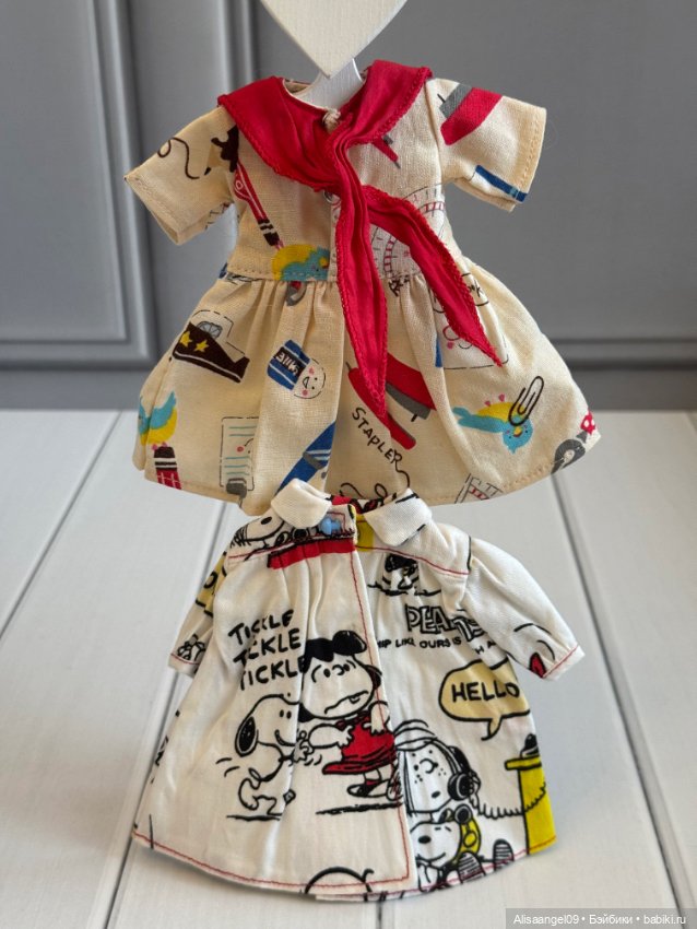 Комплект из двух платьев — Одежда для BJD