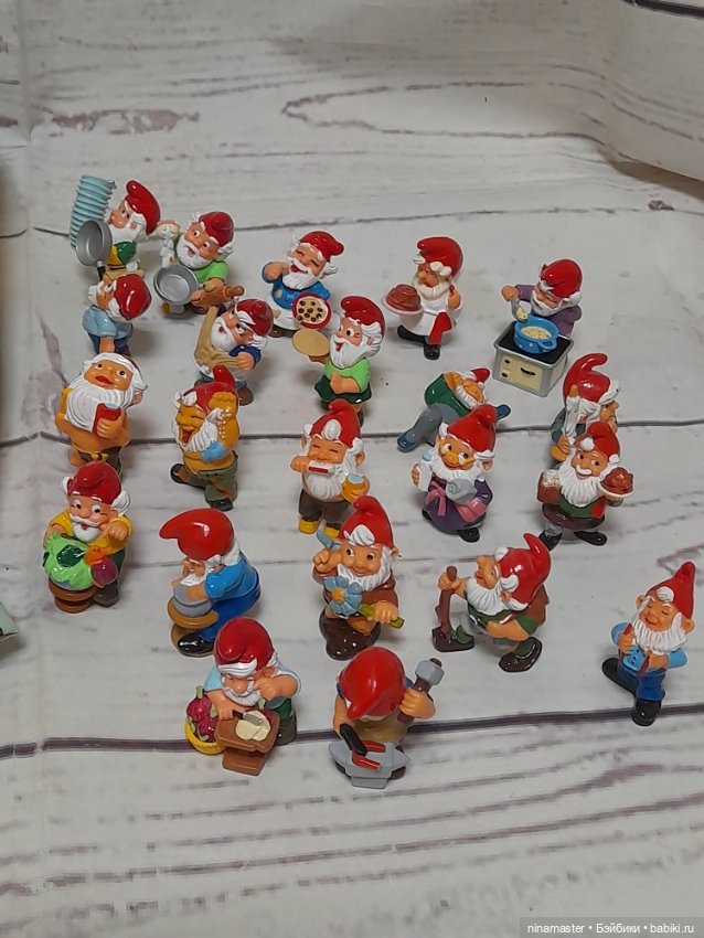 Киндеры. Гномы. Лот — Коллекционные фигурки (фото 2)
