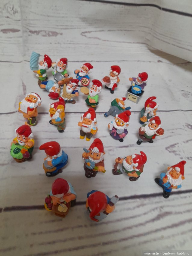 Киндеры. Гномы. Лот — Коллекционные фигурки (фото 9)
