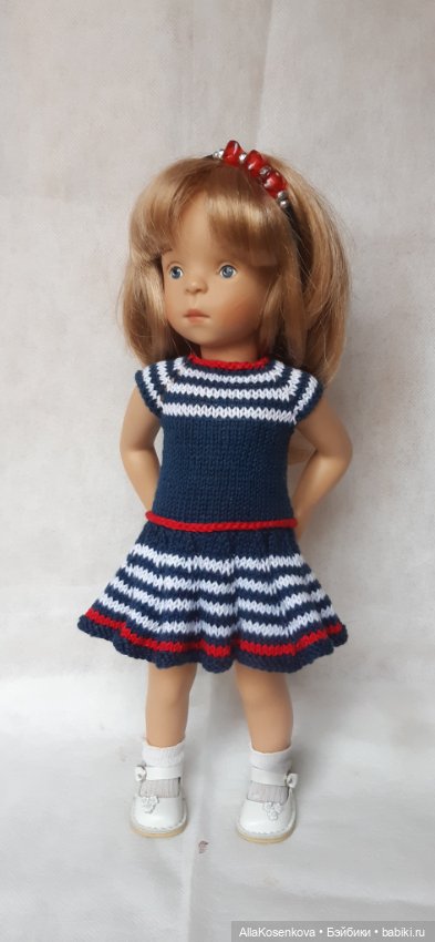 Платье для кукол 33 см — Одежда для кукол (фото 3)