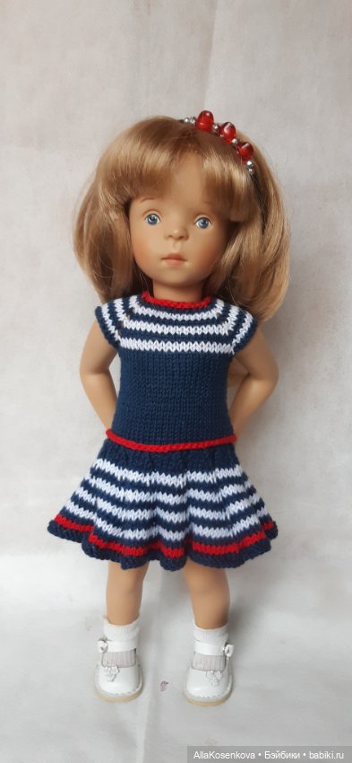 Платье для кукол 33 см — Одежда для кукол (фото 4)
