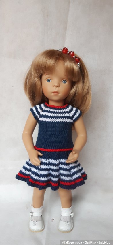 Платье для кукол 33 см — Одежда для кукол (фото 5)