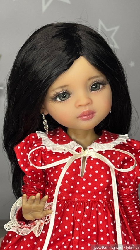 Парик натуральный черный 8/9 для Паола Рейна (фото 8)