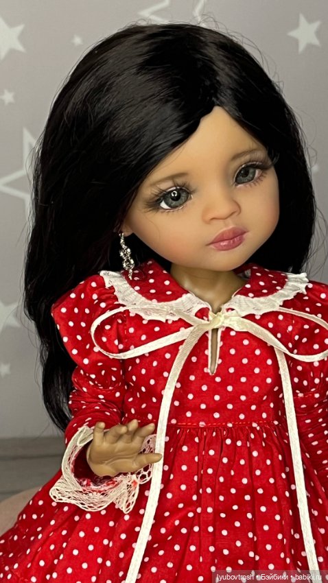 Парик натуральный черный 8/9 для Паола Рейна (фото 7)