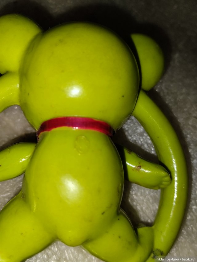 Погремушка СССР Мишка — Винтажные куклы и игрушки детства (фото 3)