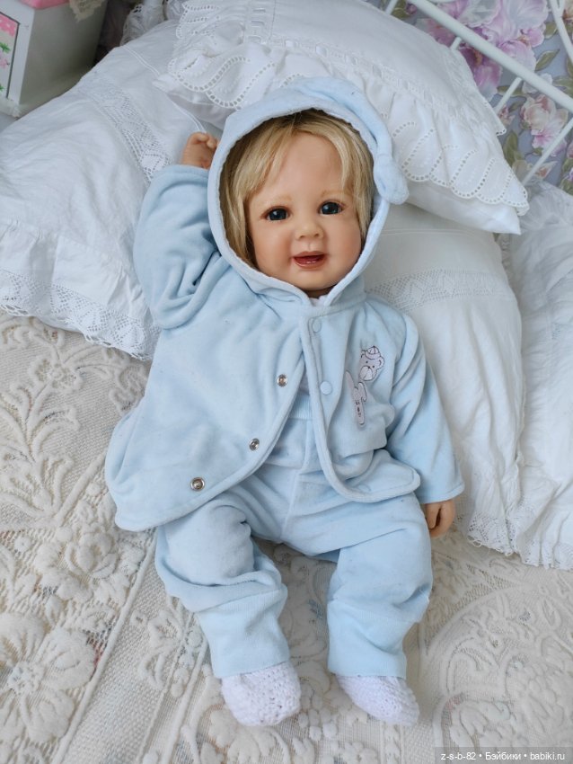 Зайка от Doris Stannat — Коллекционные куклы (фото 9)