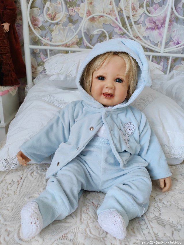 Зайка от Doris Stannat — Коллекционные куклы