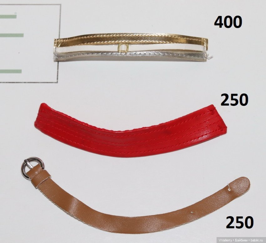 Ремни пояса для кукол — Шляпы