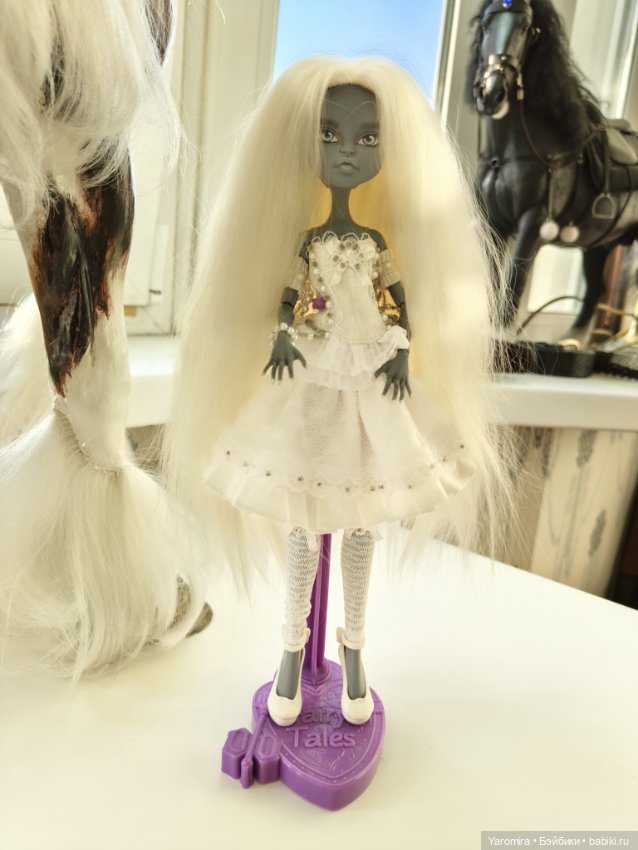 ООАК Monster High Серая кошка (фото 2)