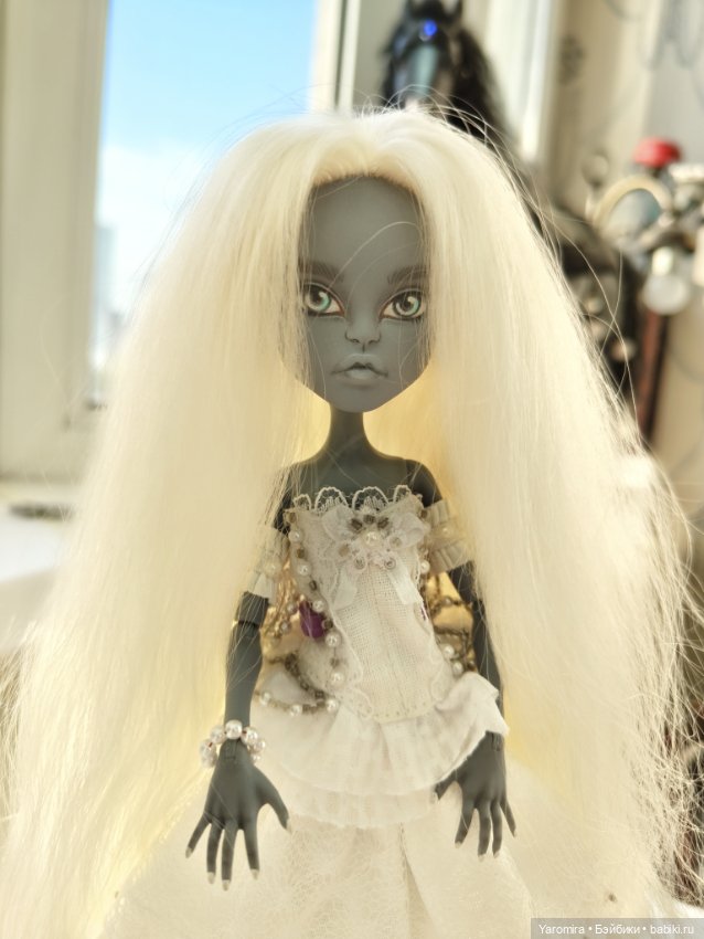 ООАК Monster High Серая кошка (фото 4)