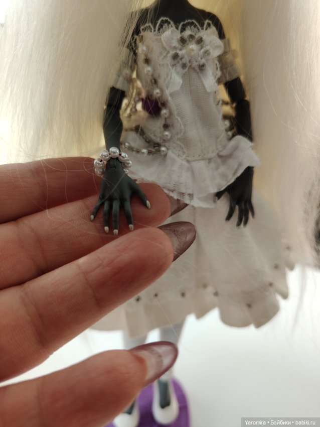 ООАК Monster High Серая кошка (фото 5)