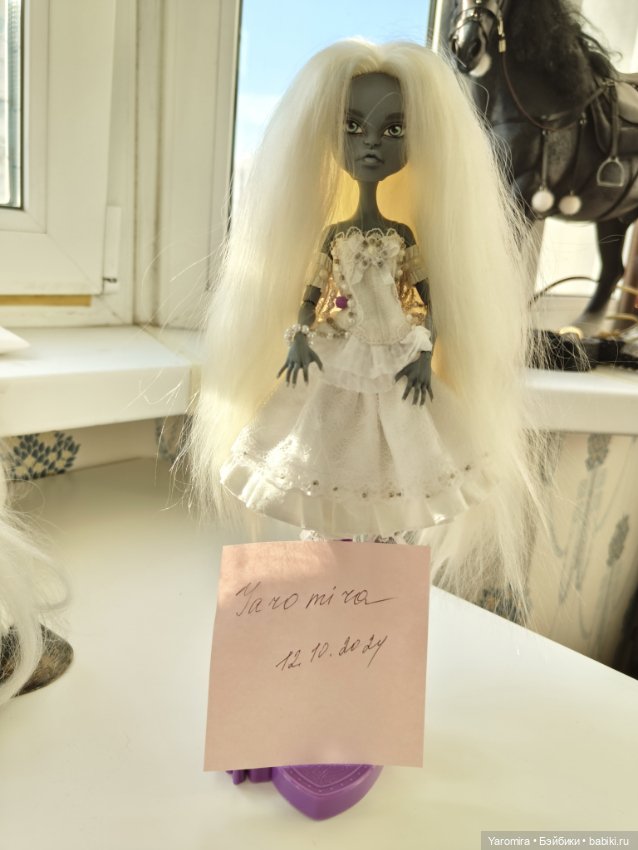 ООАК Monster High Серая кошка