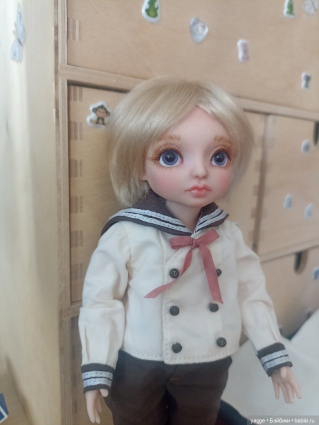 Авторская шарнирная детка Молли, автор Елизавета Гладких (фото 2)