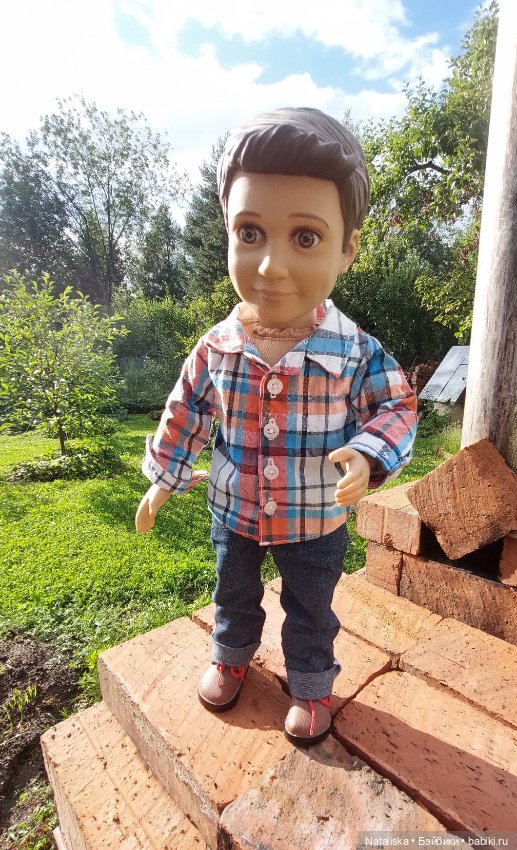 Шарнирный мальчик Мэйсон Boy Story Action Doll Mason (фото 7)