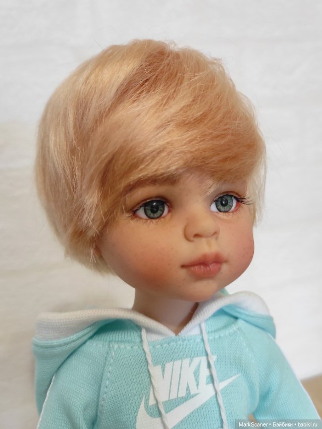 Очаровательный рыжик — ООАК (кастом куклы) (фото 4)