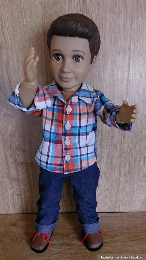 Шарнирный мальчик Мэйсон Boy Story Action Doll Mason (фото 2)