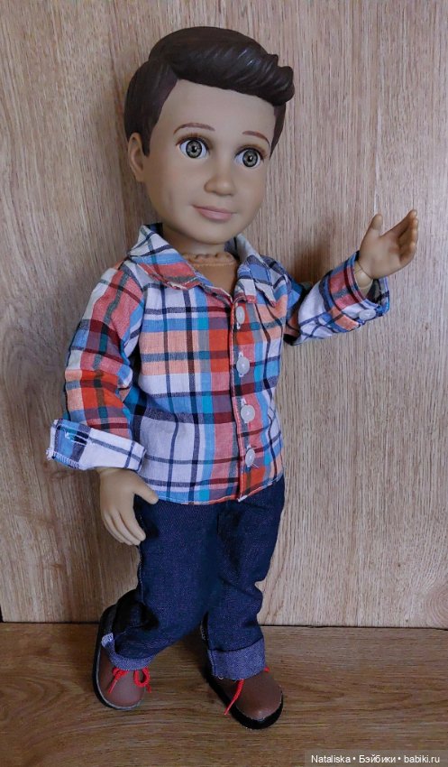 Шарнирный мальчик Мэйсон Boy Story Action Doll Mason