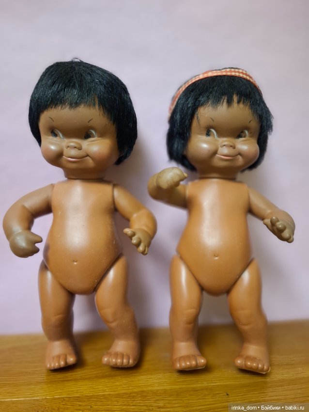 Парочка из Канады — Винтажные куклы и игрушки детства (фото 3)