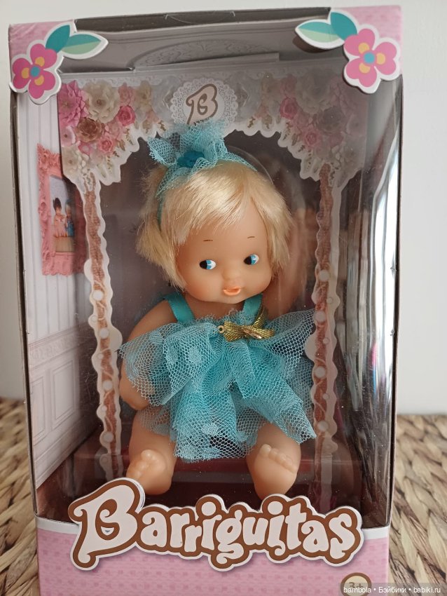 Малышка Barriguitas балеринка в голубом (фото 2)