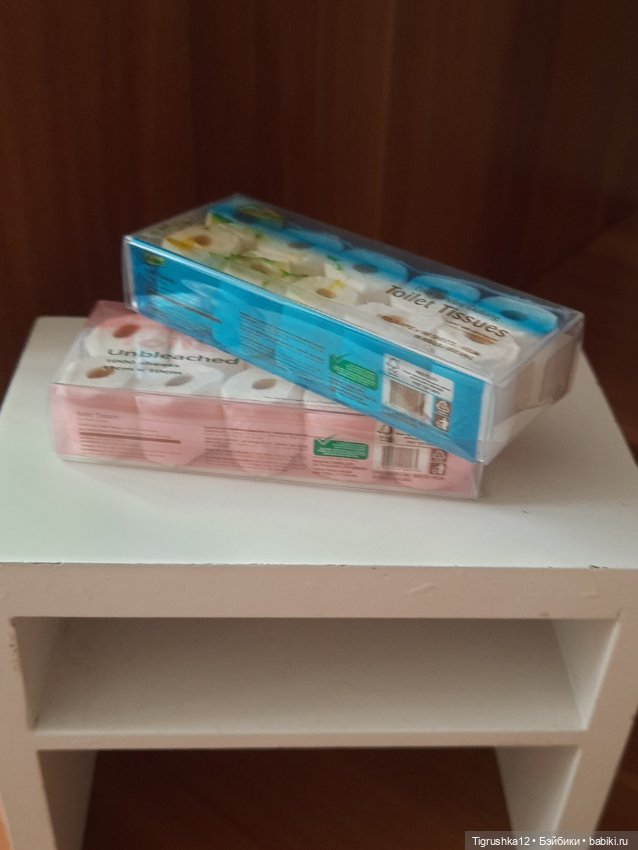 Упаковка туалетной бумаги