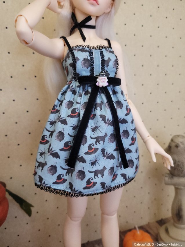 Сарафан Хеллоуин для msd — Одежда для BJD (фото 2)
