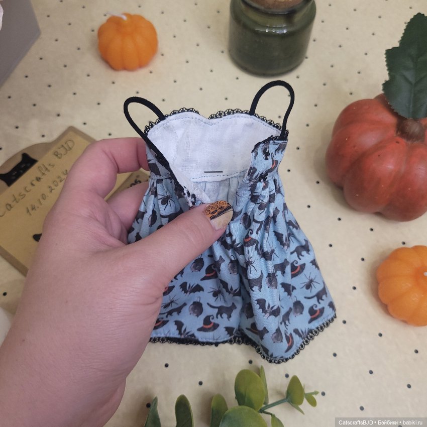 Сарафан Хеллоуин для msd — Одежда для BJD (фото 6)