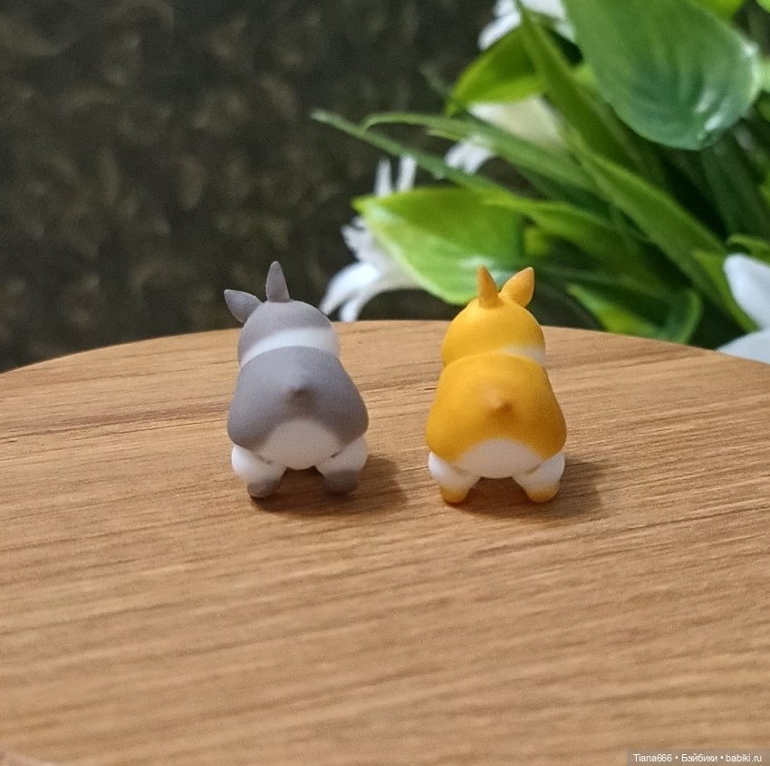 Маленькая шарнирная куколка Кролик (фото 2)