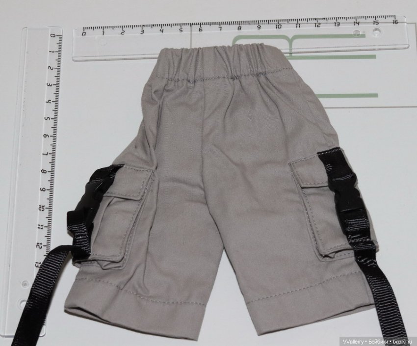 Серые шорты бжд 1/4 — Одежда для BJD