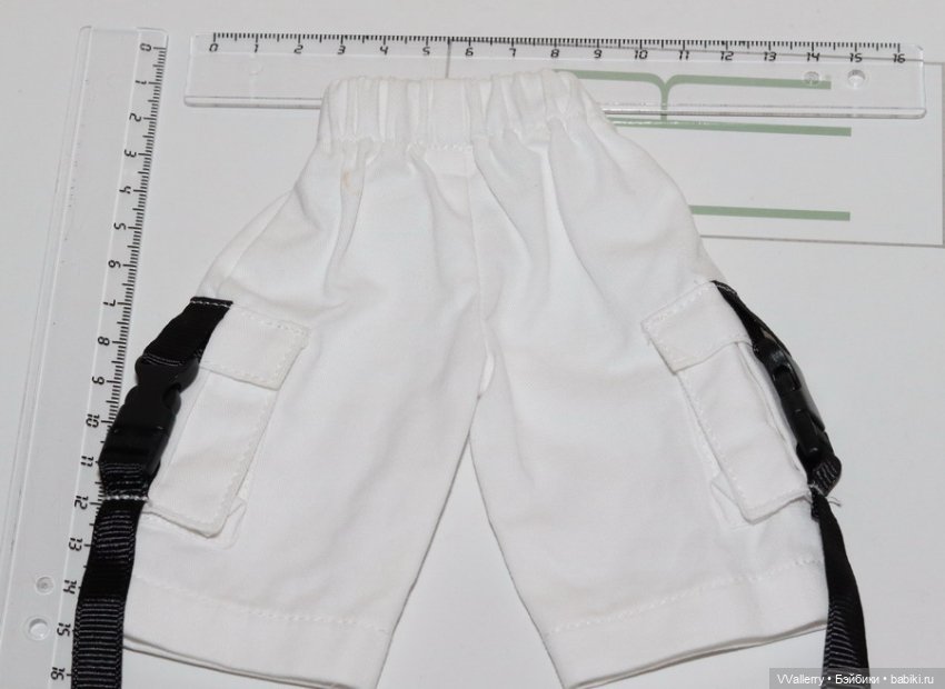 Белые шорты бжд 1/4 — Одежда для BJD