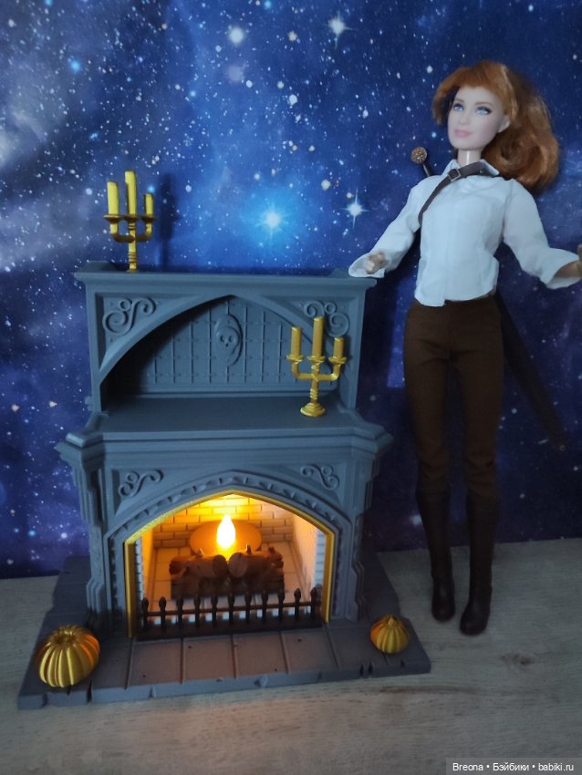 Камин для кукол — Кукольная мебель (фото 3)