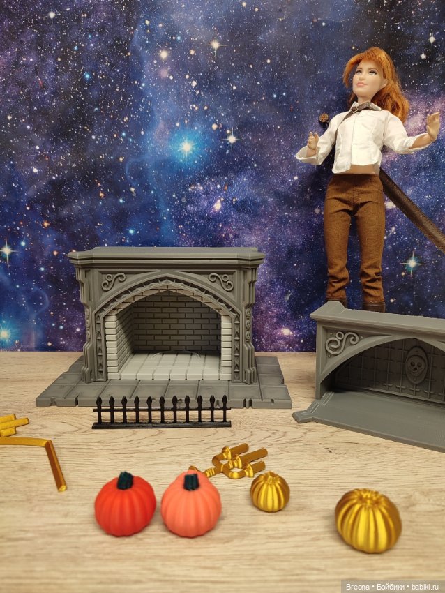 Камин для кукол — Кукольная мебель (фото 5)