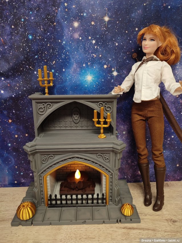 Камин для кукол — Кукольная мебель (фото 2)
