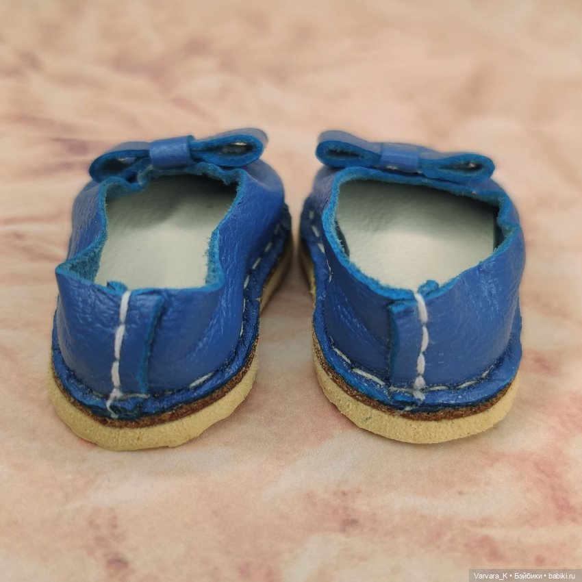 Туфли - балетки для Paola Reina, синие . № 3 (фото 5)