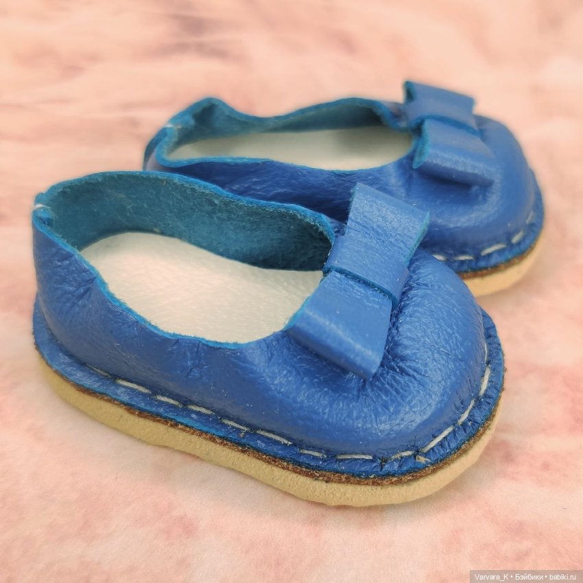 Туфли - балетки для Paola Reina, синие . № 3 (фото 2)