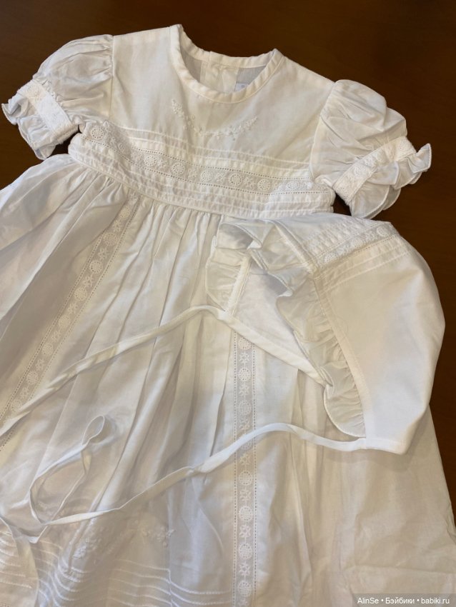 Крестильный комплект kissy kissy (фото 7)