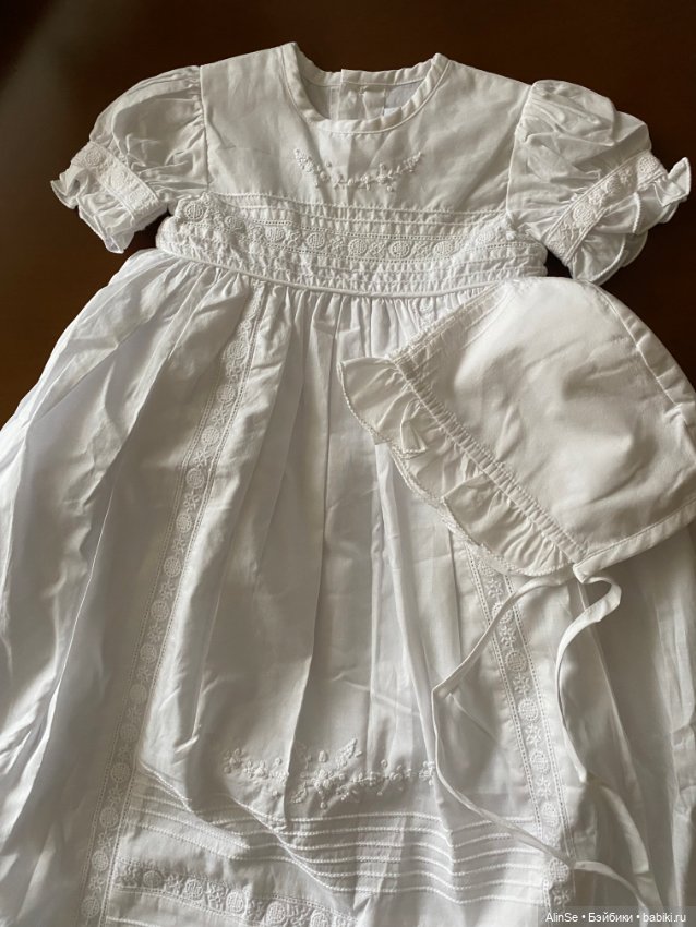 Крестильный комплект kissy kissy (фото 2)