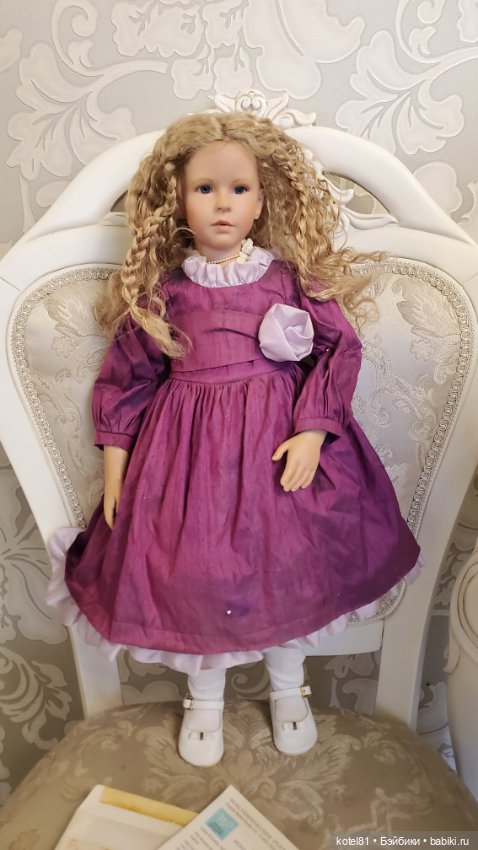 Vera Scholz кукла виниловая коллекционная (фото 6)