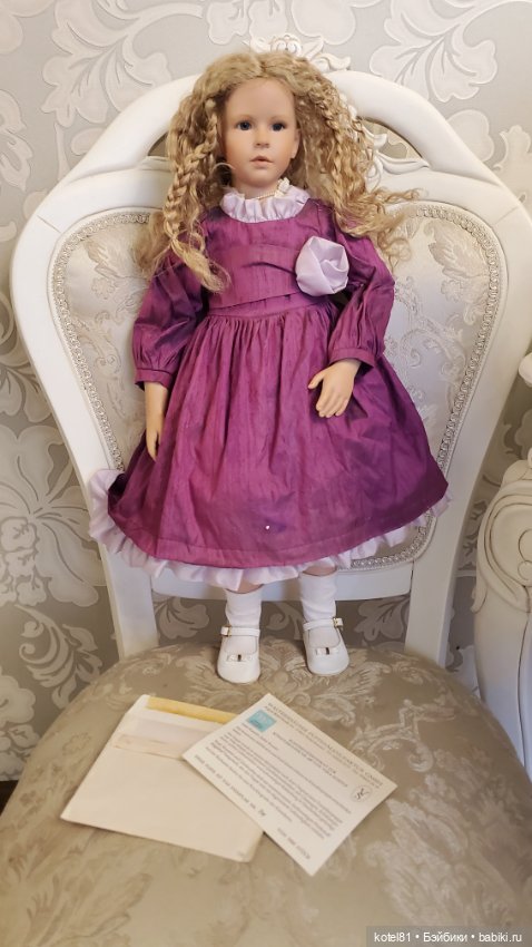 Vera Scholz кукла виниловая коллекционная (фото 5)