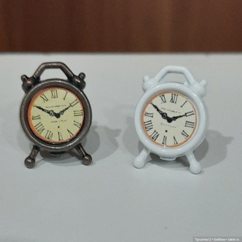 Часики металл — Миниатюра для кукол