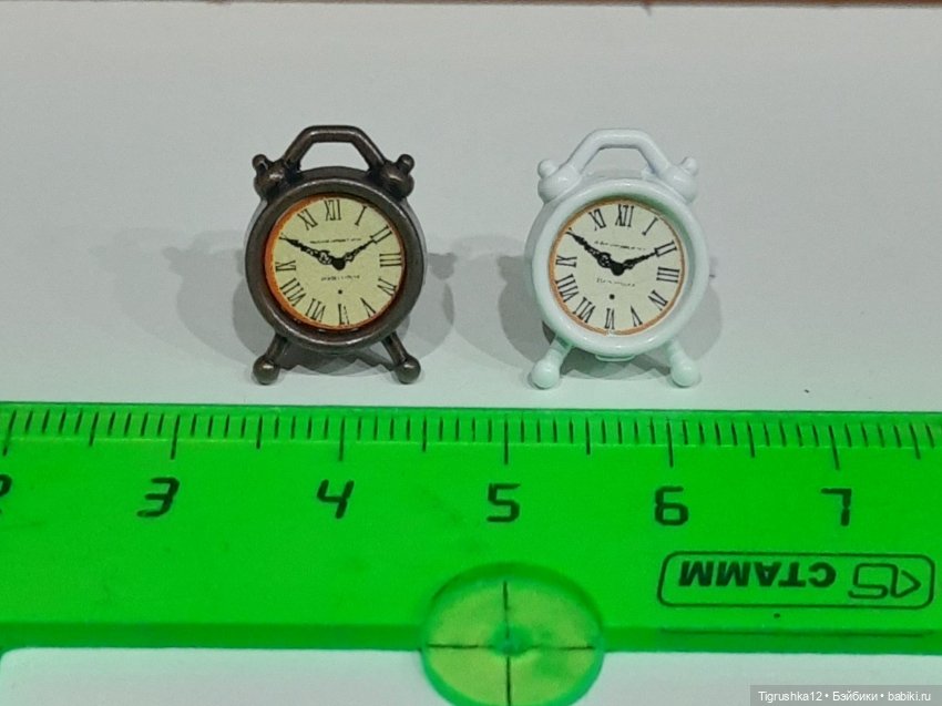 Часики металл — Миниатюра для кукол (фото 4)