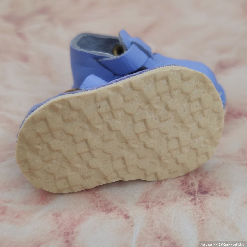 Туфли с ремешком для Paola Reina, голубые, № 12