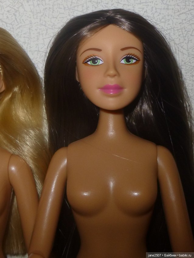 Игровая шарнирная кукла 30 см (Китай) новая - размер Барби - лот из двух (блондинка и шатенка) (фото 6)