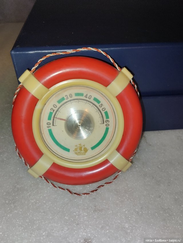 Спасательный круг Пластик СССР Для кукольного быта (фото 2)