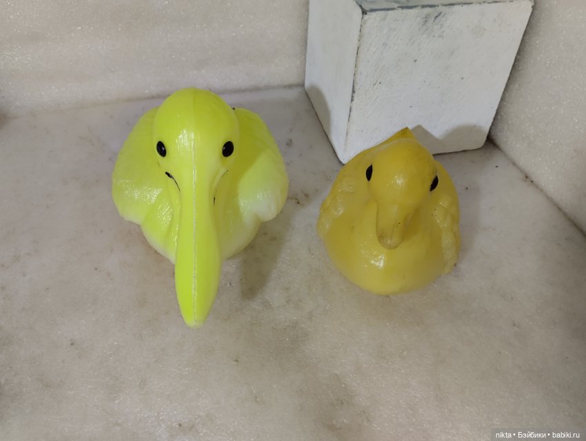 Игрушки СССР Утка и пеликан (фото 2)
