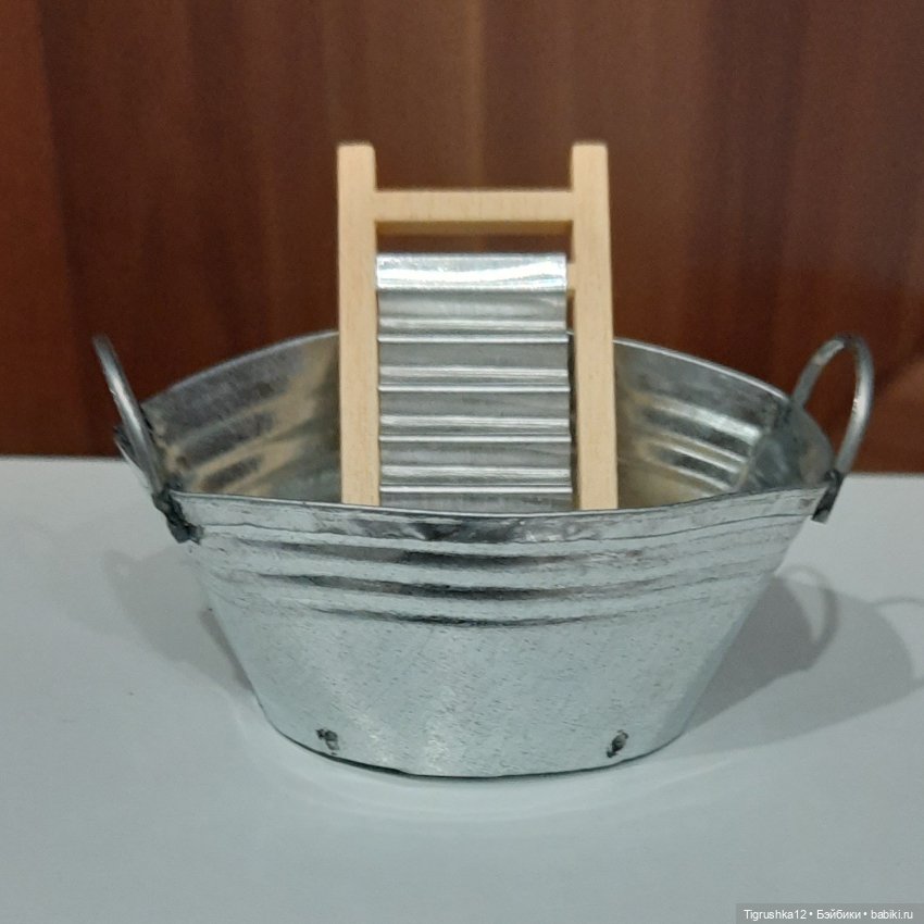 Тазик со стиральной доской (фото 5)