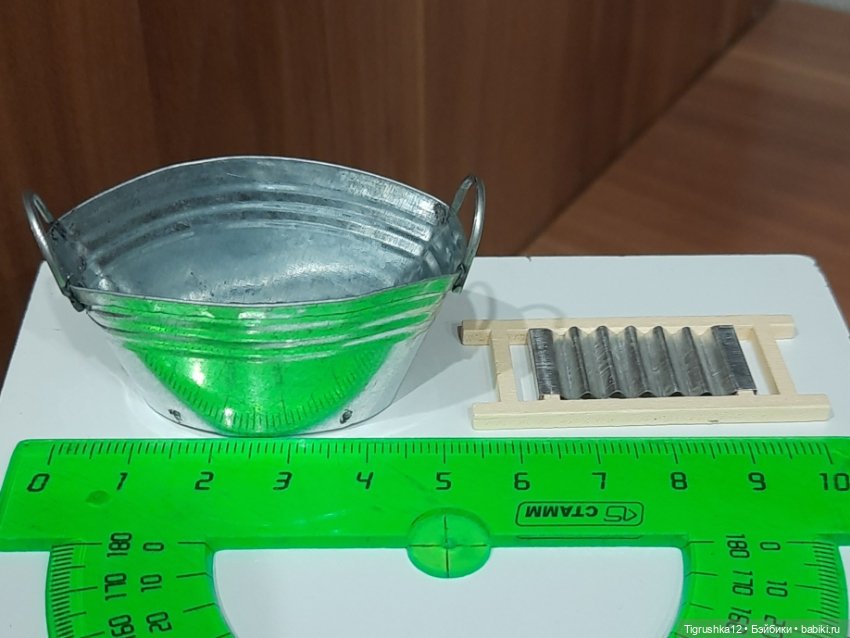 Тазик со стиральной доской (фото 6)