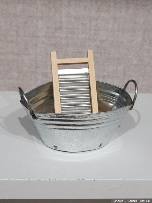Тазик со стиральной доской (фото 3)