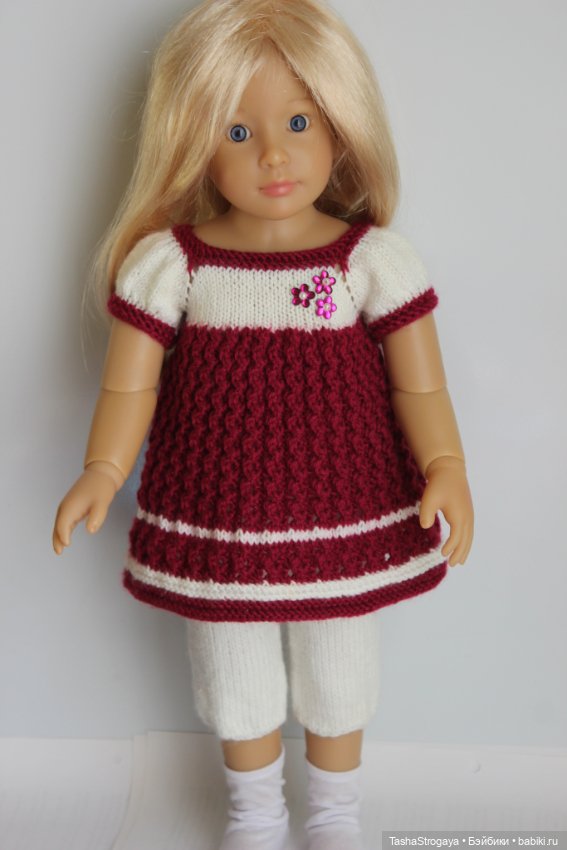 Вязаные платья для Gotz 50 см (фото 6)